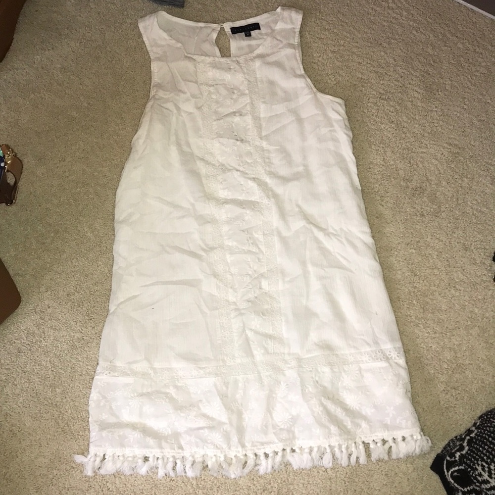 White dress